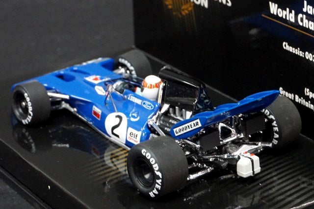 1:43 MINICHAMPS 436710002 Tyrrell Ford 003 J.Stewart German GP Winner 1971 #2 World Champion