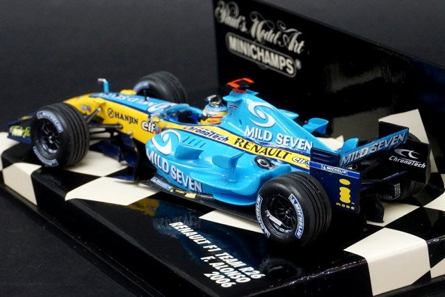 1:43 MINICHAMPS 400060001 Renault F1 Team R26 2006 #1 F.Alonso