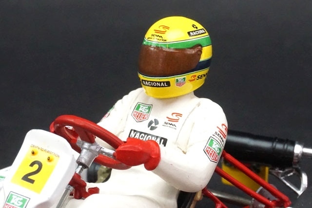 1:18 MINICHAMPS 540091800 Kart Paris-Bercy A. Senna 1993 #2 Senna Collection