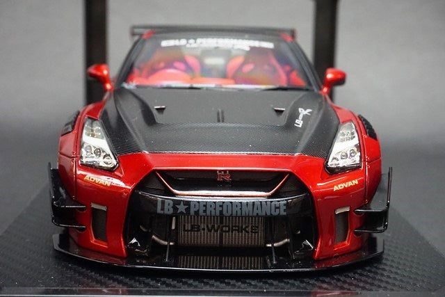 1:18 ignition model IG2341 LB-works Nissan GT-R R35 Type2 Red