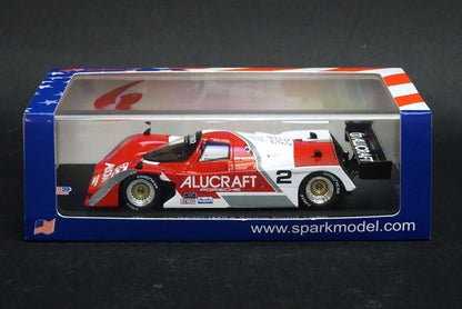 1:43 SPARK US172 Porsche 962C IMSA Sears Point 1989 #2 R.Herzog-M.Hytten