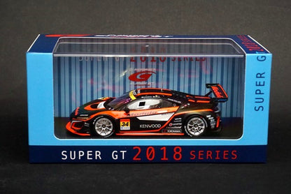 1:43 EBBRO 45653 MODULO KENWOOD NSX GT3 Super GT GT300 2018 #34