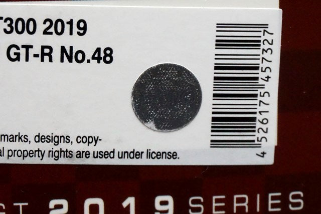 1:43 EBBRO 45732 GO&FAN GT-R SUPER GT GT300 2019 #48