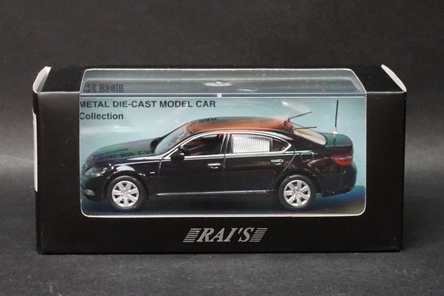 1:43 RAI'S H7430806 Lexus LS600hL 2008 Prime Minister's Car for Japanese Cabinet