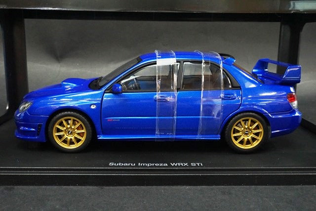 1:18 AUTOart 78681 Subaru Impreza WRX STi 2006 Blue model car