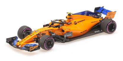 537186402 MINICHAMPS 1:43 McLaren Renault MCL33 Stofell Bandol Abu Dhabi GP 2018