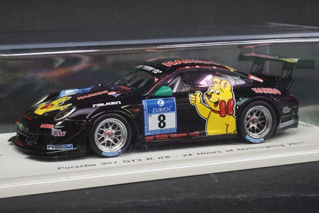 1:43 SPARK SG028 Porsche 997 GT3 R Nurburgring 24h 2011 #8 model