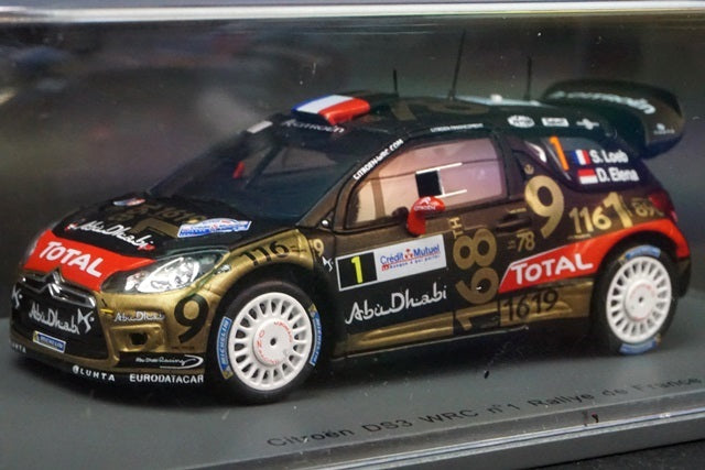 1:43 SPARK SF063 Citroen DS3 WRC France Rally 2013 #168 Limited edition of 750