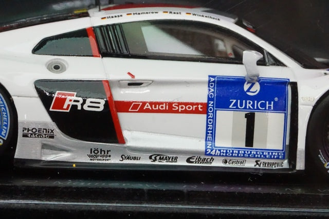 1:43 SPARK SG206 Audi R8 LMS Nurburgring 24h 2015 #1 Phoenix model car