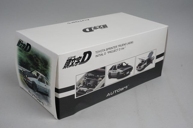 1:18 AUTOart 78797 Toyota Sprinter Trueno AE86 Initial D Project D Ver.