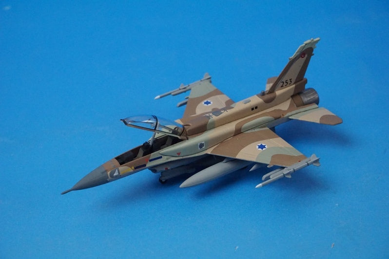 1:200 F-16I Israel Defense Forces Air Force 25th Wing 253rd Squadron Open Cockpit 551946 Herpa