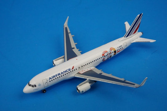 1:500 A320-214 Air France 80th anniversary F-HEPG 524674 Herpa airplane model