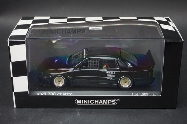 1:43 MINICHAMPS 400881300 Audi 200 Quattro Test Car Trans-AM 1988 model car