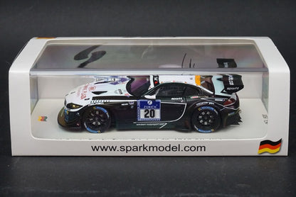 1:43 SPARK SG133 BMW Z4 GT3 ADAC Nurburgring 24h 2014 #20 model car