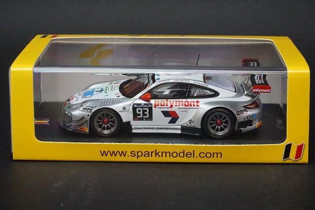 1:43 SPARK SB080 Porsche 997 GT3 R Pro GT Almeras SPA 24h 2014 #93 model car