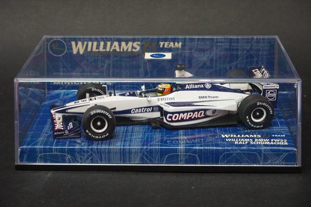 1:43 MINICHAMPS 430000009 Williams BMW FW22 R.Schumacher #9