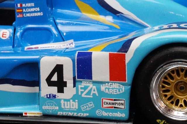 1:43 MINICHAMPS 430977604 Ferrari 333 SP LM Le Mans Team Michel Ferte 1997 #4 Ferte/Campos model car