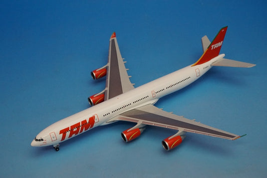 1:500 A340-500 TAM LATAM Airlines Brasil PT-MSN 529204 Herpa airplane model