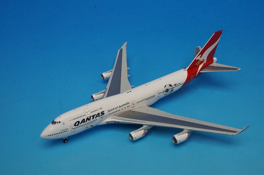 1:400 B747-400 Qantas World Cup 2014 VH-OEJ GJQFA1440 Gemini airplane model