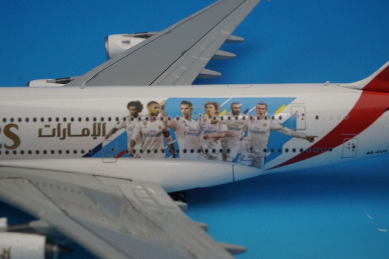 1:400 A380-800 Emirates Real Madrid 2018 A6-EUG GJUAE1762 Gemini airplane model