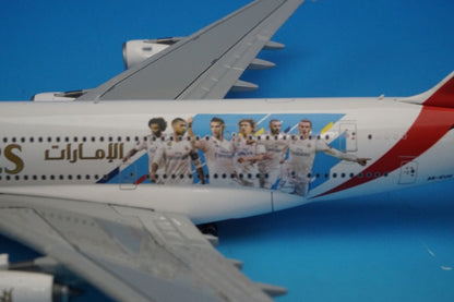 1:400 A380-800 Emirates Real Madrid 2018 A6-EUG GJUAE1762 Gemini airplane model