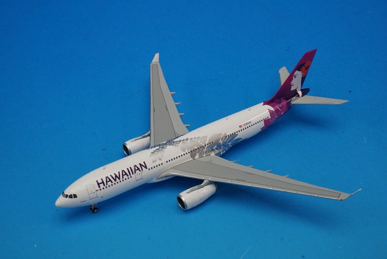 1:400 A330-200 Hawaiian Airlines New Paint N380HA GJHAL1787 Gemini airplane model