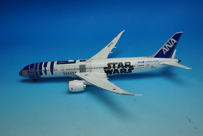 1:200 B787-9 ANA STAR WARS R2-D2 with WiFi radome JA873A NH20105 ANA airplane model