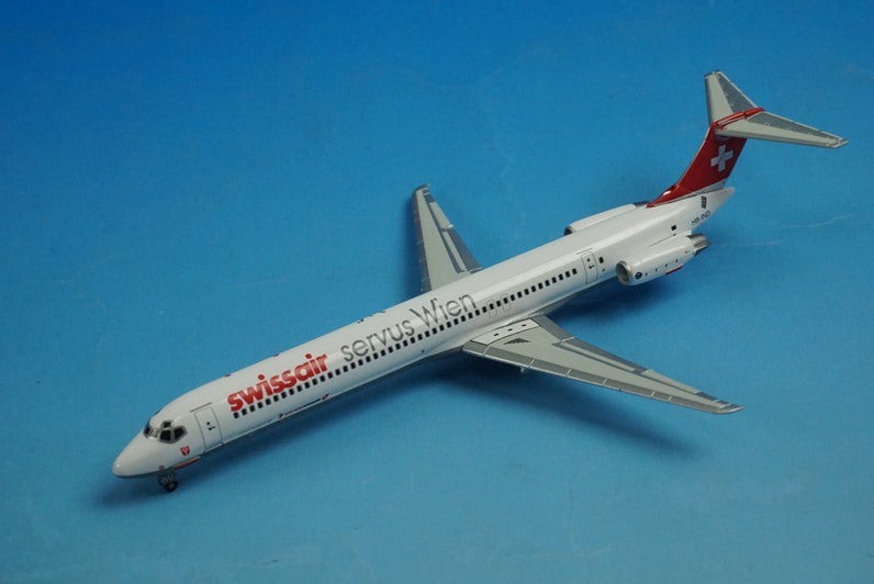 1:400 MD-81 Swissair servus Wien HB-IND 55337 Dragon airplane model