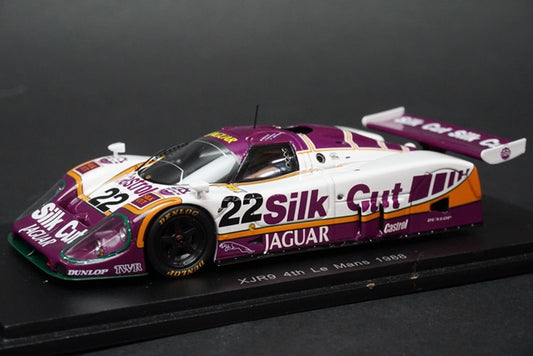 1:43 SPARK S4716 Jaguar XJR9 4th Le Mans 1988 #22 model car