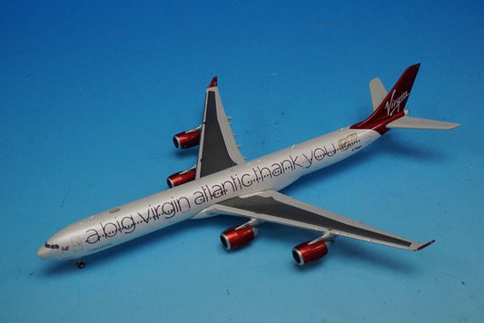 1:400 A340-600 Virgin Atlantic Airways A Big Thank You G-VNAP GJVIR1766 Gemini