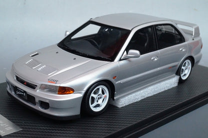 19C02-07 onemodel 1:18 Mitsubishi Lancer EVO II Queen Silver