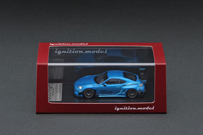 IG1751 ignition model 1:64 PANDEM Toyota 86 V3 Blue Metallic model cars