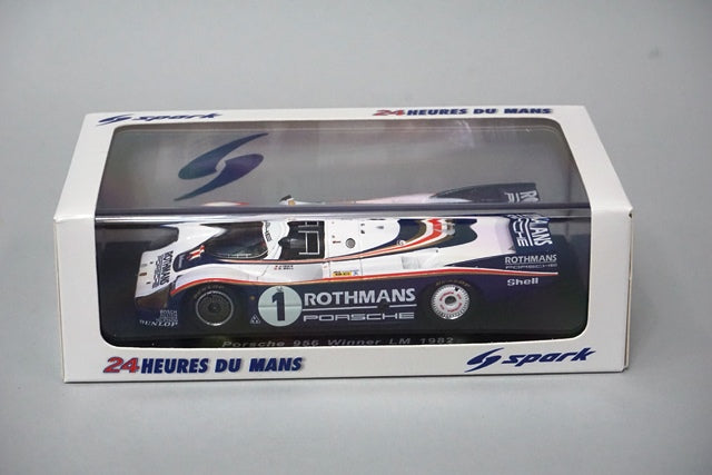 1:43 SPARK 43LM82 Porsche 956 LM winner 1982 #1 Decal processed product