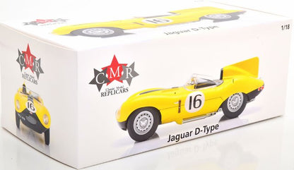 CMR144 CMR 1:18 Jaguar D-Type Short Nose #16 24h Le Mans 1957 Frere/Rousselle