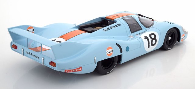 CMR045 CMR 1:18 Porsche 917 LH Gulf #18 24h Le Mans 1971 Rodriguez/Oliver