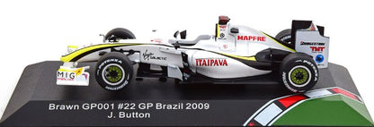 CMR43F1002 CMR 1:43 Brawn GP BGP 001 GP Brazil World Champion 2009 J. Button