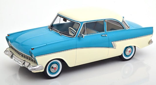 KKDC180272 KK scale 1:18 Ford Taunus 17M P2 1957 Turquoise/White