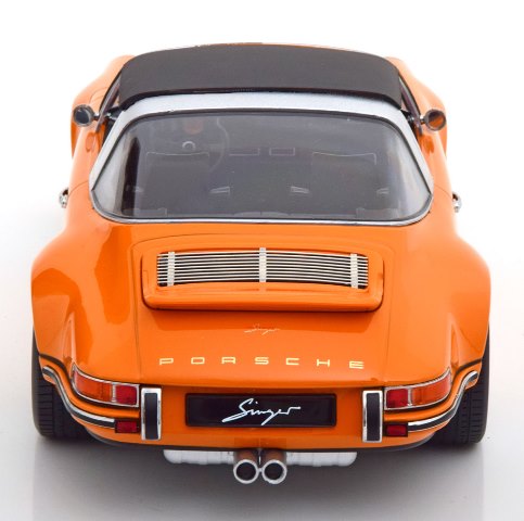 KKDC180472 KK Scale 1:18 Singer 911 Targa Orange