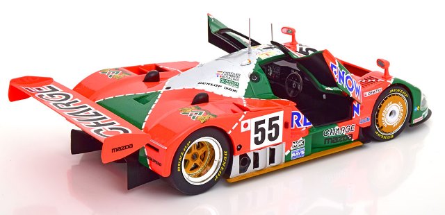 CMR175 CMR 1:18 Mazda 787B 1991 #55 Winner 24h Le Mans Weidler/Herbert/Gachot