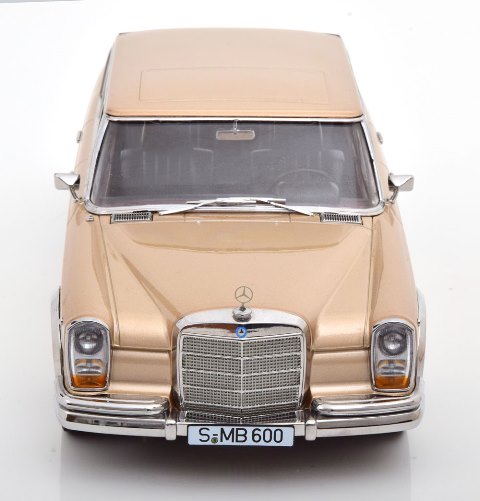 KKDC180603 KK scale 1:18 Mercedes 600 SWB W100 1963 Light Gold Metallic