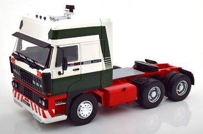 RK180092 ROAD KINGS 1:18 DAF 3600 Space Cab 1986 Green/Red/White