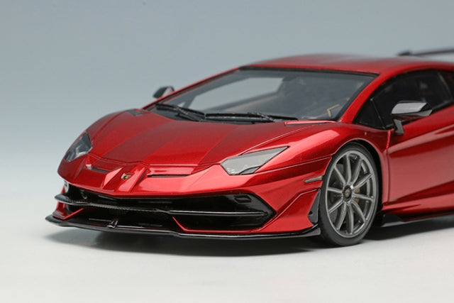 EM513A MakeUp EIDOLON 1:43 Lamborghini Aventador SVJ 2018 Nireowheel Rosso Efest