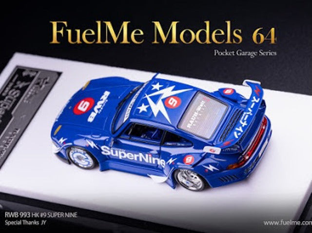 FM64002-RWB993-17B Fuelme Models 1:64 Porsche RWB 993 Super Nine Ver.2