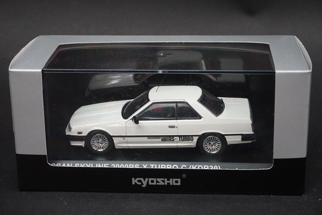 1:43 KYOSHO KS03601W Nissan Skyline 2000RS-X Turbo C (KDR30) White