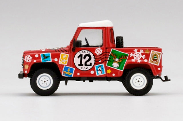 MGT00320-R TSM MINI-GT 1:64 Land Rover Defender 90 PICKUP 2021 Christmas Edition RHD