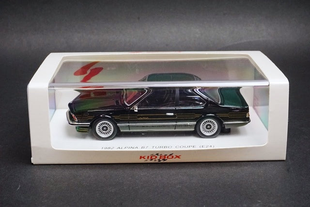 1:43 SPARK SKB43003 KID BOX Alpina B7 Turbo Coupe E24 1982 Black model car