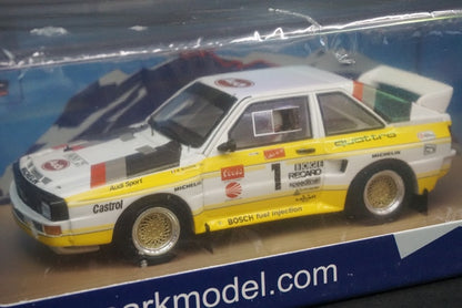 1:43 SPARK 43PP85 Audi Sport Quattro Pikes Peak winner M.Mouton 1985 #1