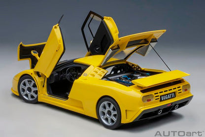 70918 AUTOart 1:18 Bugatti EB110 SS Yellow model car