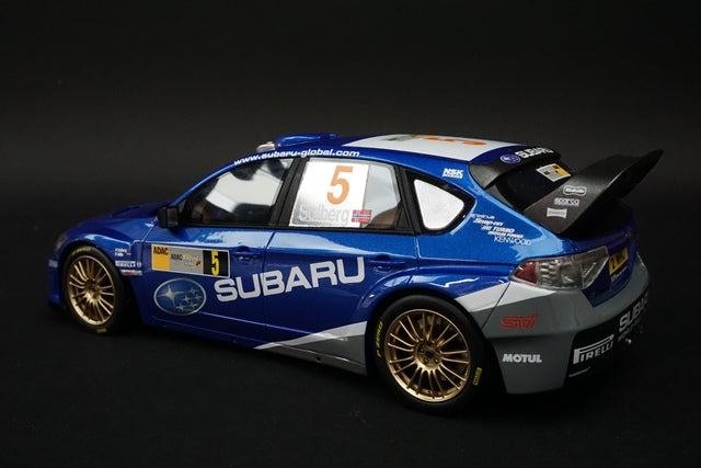 1:18 OttO mobile OTM365 Subaru Impreza WRC 2008 #3 Blue model car