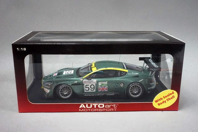 1:18 AUTOart 80507 Aston Martin DBR9 24h Le Mans 2005 #59 BRABHAM SARRAZIN TURNER